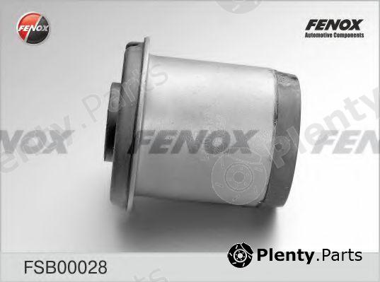  FENOX part FSB00028 Control Arm-/Trailing Arm Bush