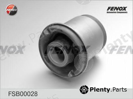  FENOX part FSB00028 Control Arm-/Trailing Arm Bush