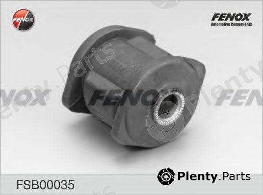  FENOX part FSB00035 Control Arm-/Trailing Arm Bush