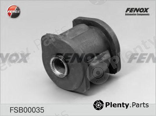  FENOX part FSB00035 Control Arm-/Trailing Arm Bush