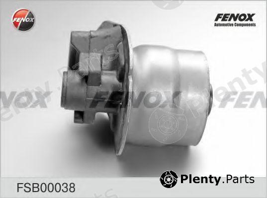  FENOX part FSB00038 Control Arm-/Trailing Arm Bush