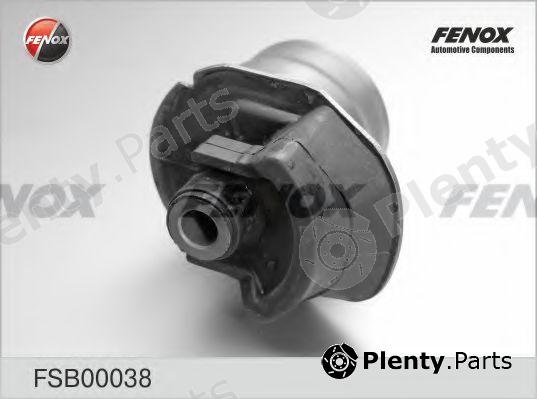  FENOX part FSB00038 Control Arm-/Trailing Arm Bush