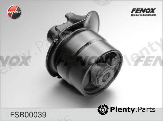 FENOX part FSB00039 Control Arm-/Trailing Arm Bush