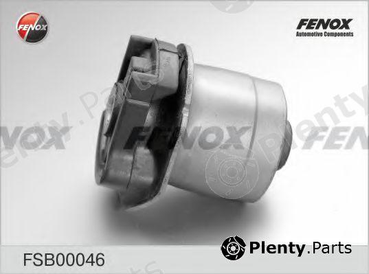  FENOX part FSB00046 Control Arm-/Trailing Arm Bush