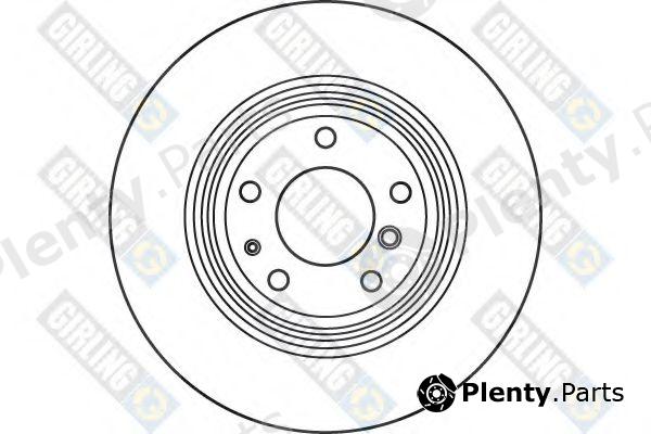  GIRLING part 6048912 Brake Disc