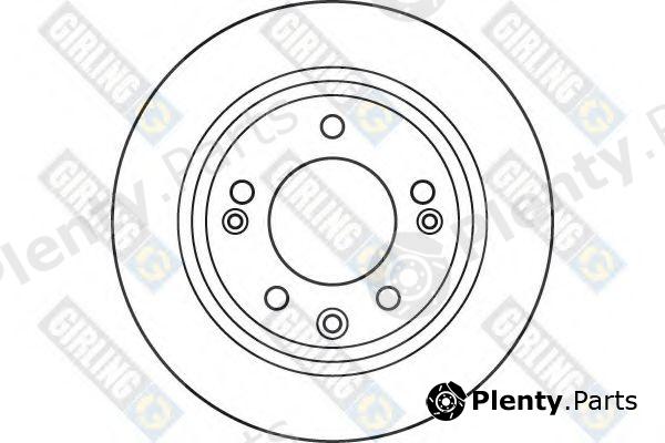  GIRLING part 6061234 Brake Disc