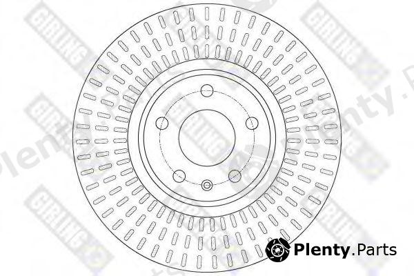  GIRLING part 6061481 Brake Disc