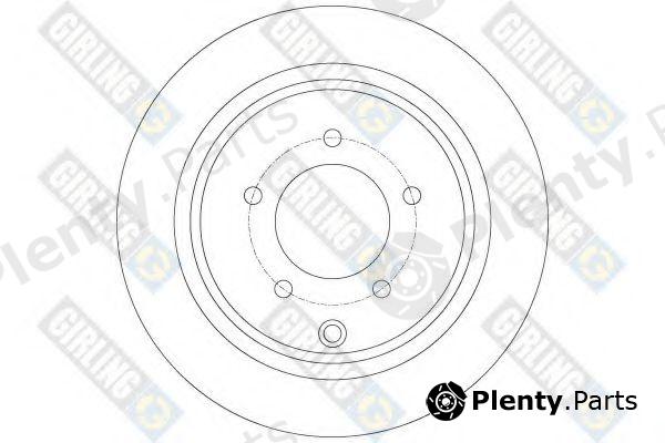  GIRLING part 6061774 Brake Disc