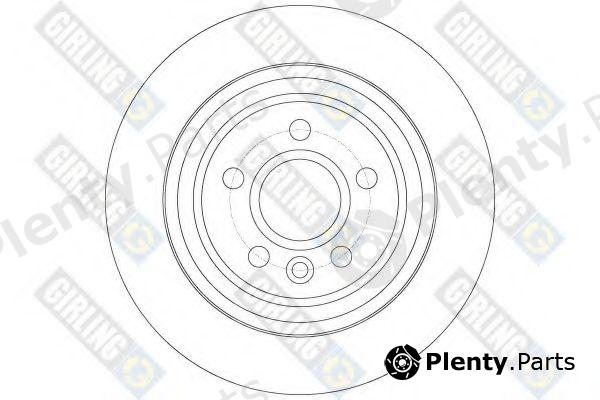  GIRLING part 6061874 Brake Disc