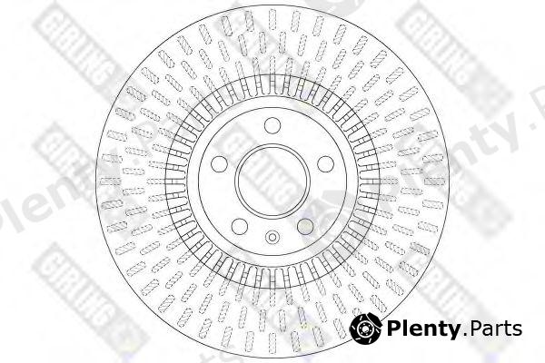  GIRLING part 6062161 Brake Disc