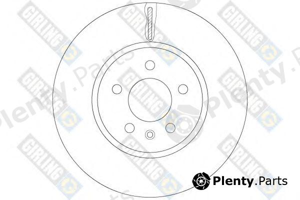  GIRLING part 6062601 Brake Disc