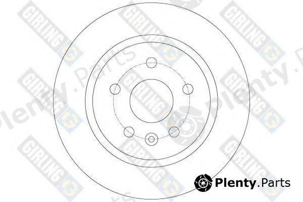  GIRLING part 6063404 Brake Disc