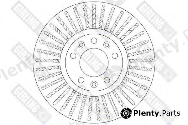  GIRLING part 6064191 Brake Disc