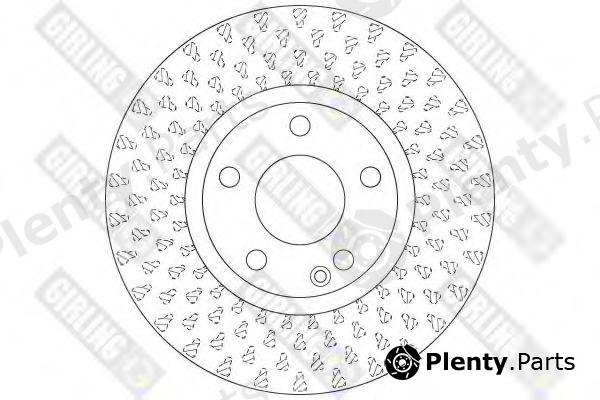  GIRLING part 6065011 Brake Disc