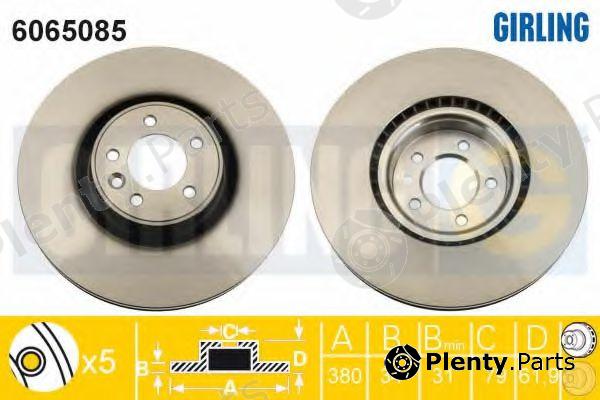  GIRLING part 6065085 Brake Disc