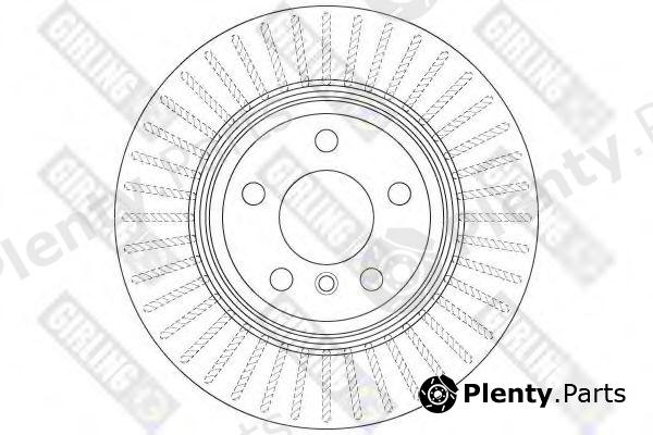  GIRLING part 6065125 Brake Disc
