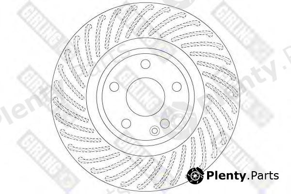  GIRLING part 6066311 Brake Disc