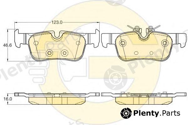  GIRLING part 6120632 Brake Pad Set, disc brake