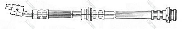  GIRLING part 9004480 Brake Hose