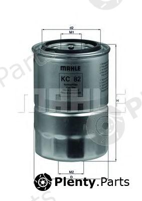  MAHLE ORIGINAL part KC82D Fuel filter