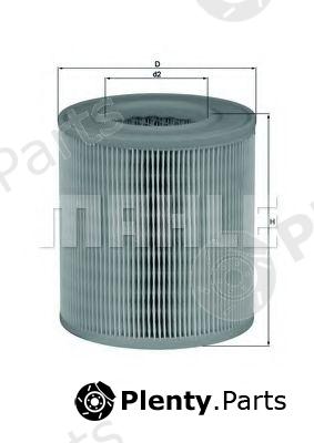  MAHLE ORIGINAL part LX1253 Air Filter