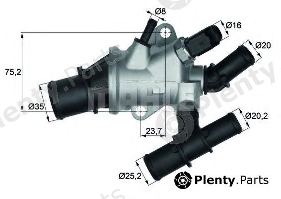  MAHLE ORIGINAL part TI16288 Thermostat, coolant