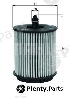  MAHLE ORIGINAL part OX258DECO Oil Filter