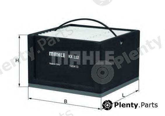  MAHLE ORIGINAL part KX332 Fuel filter