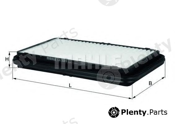  MAHLE ORIGINAL part LX3369 Air Filter