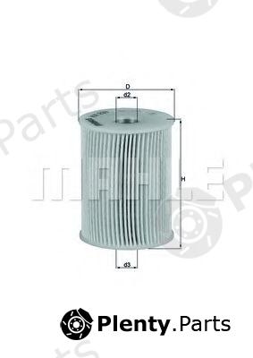  MAHLE ORIGINAL part KX231DECO Fuel filter