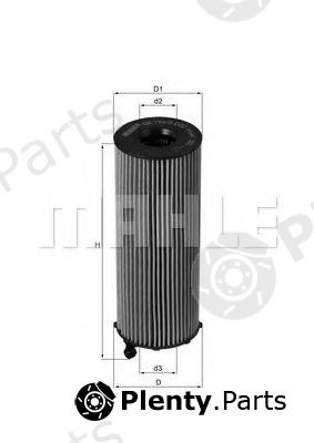  MAHLE ORIGINAL part OX196/3DECO (OX1963DECO) Oil Filter