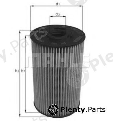  MAHLE ORIGINAL part OX137D2ECO Oil Filter