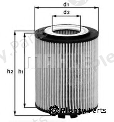  MAHLE ORIGINAL part OX161DECO Oil Filter