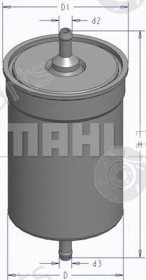  MAHLE ORIGINAL part KL450 Fuel filter