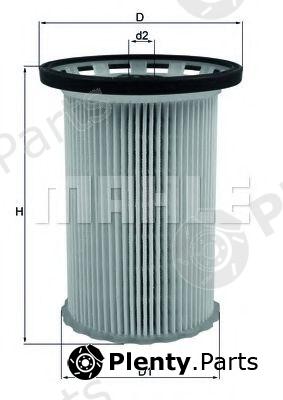  MAHLE ORIGINAL part KX341ECO Fuel filter