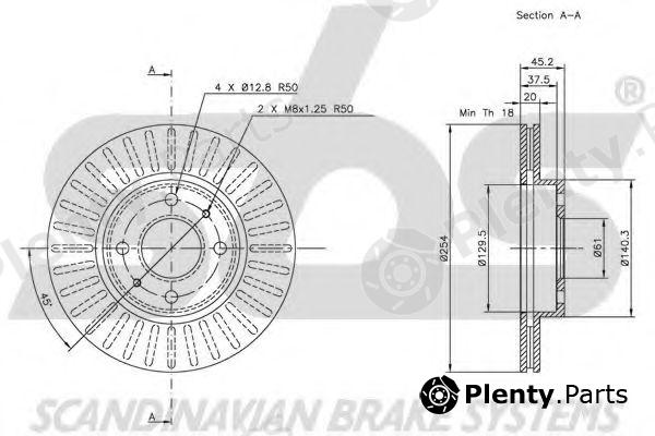  sbs part 1815202242 Brake Disc