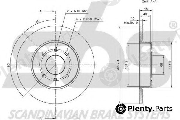  sbs part 1815202252 Brake Disc