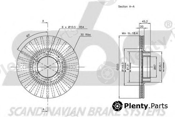  sbs part 1815203003 Brake Disc