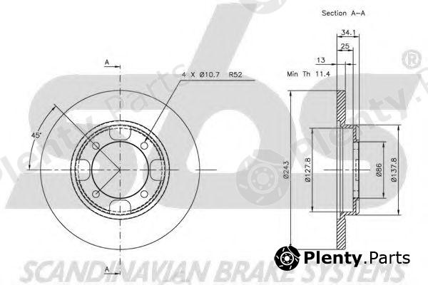  sbs part 1815203005 Brake Disc