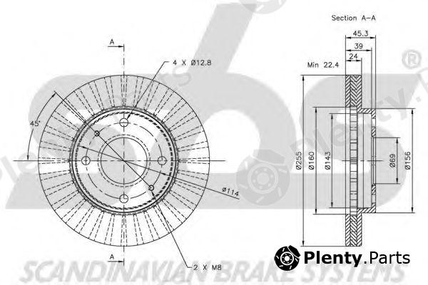  sbs part 1815203010 Brake Disc