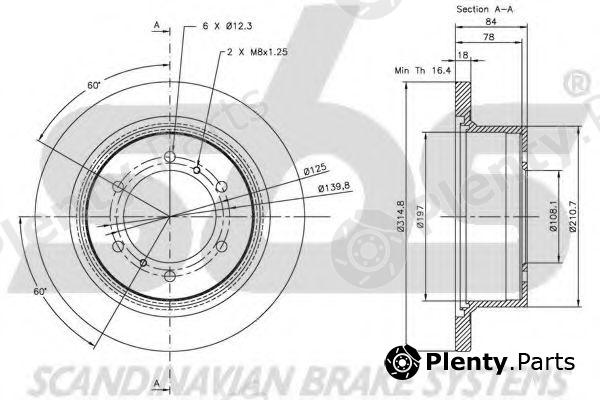  sbs part 1815203022 Brake Disc