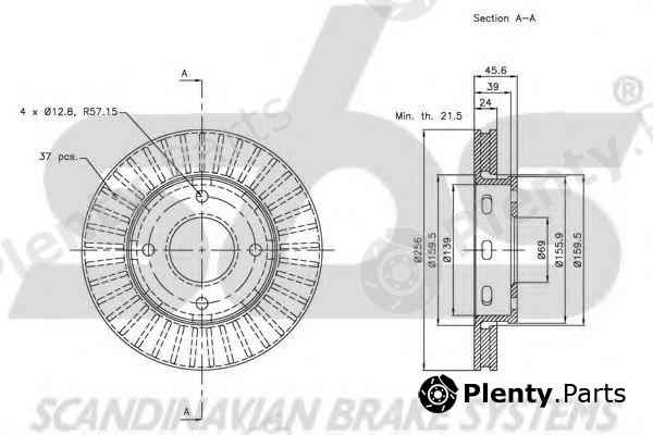  sbs part 1815203035 Brake Disc