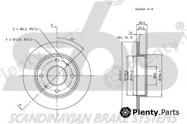  sbs part 1815203036 Brake Disc
