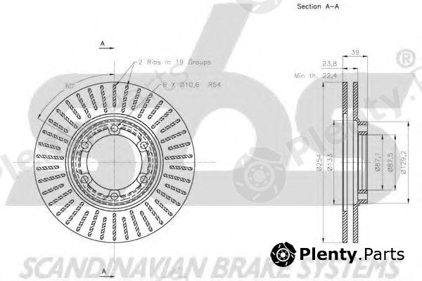  sbs part 1815203051 Brake Disc