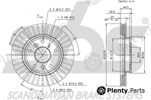  sbs part 1815203220 Brake Disc
