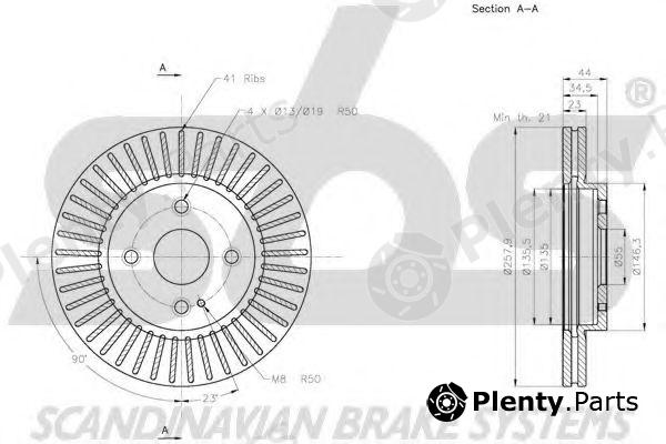  sbs part 1815203267 Brake Disc