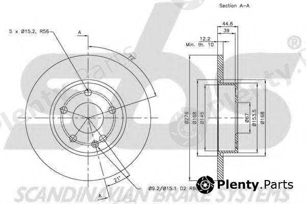  sbs part 1815203371 Brake Disc