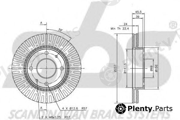  sbs part 1815203411 Brake Disc