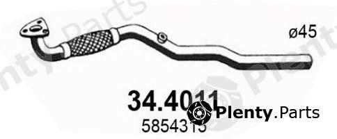  ASSO part 34.4011 (344011) Exhaust Pipe