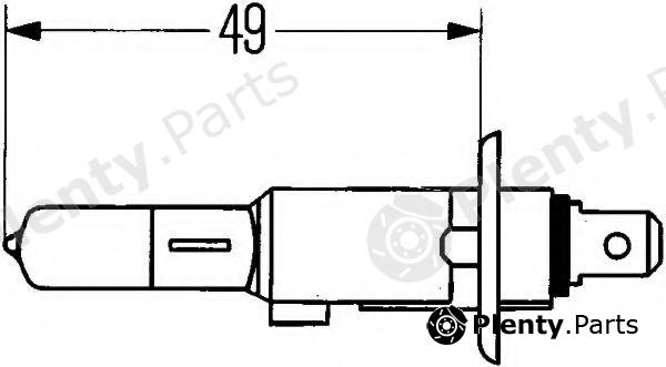  HELLA part 8GH002089-131 (8GH002089131) Bulb, headlight; Bulb, headlight